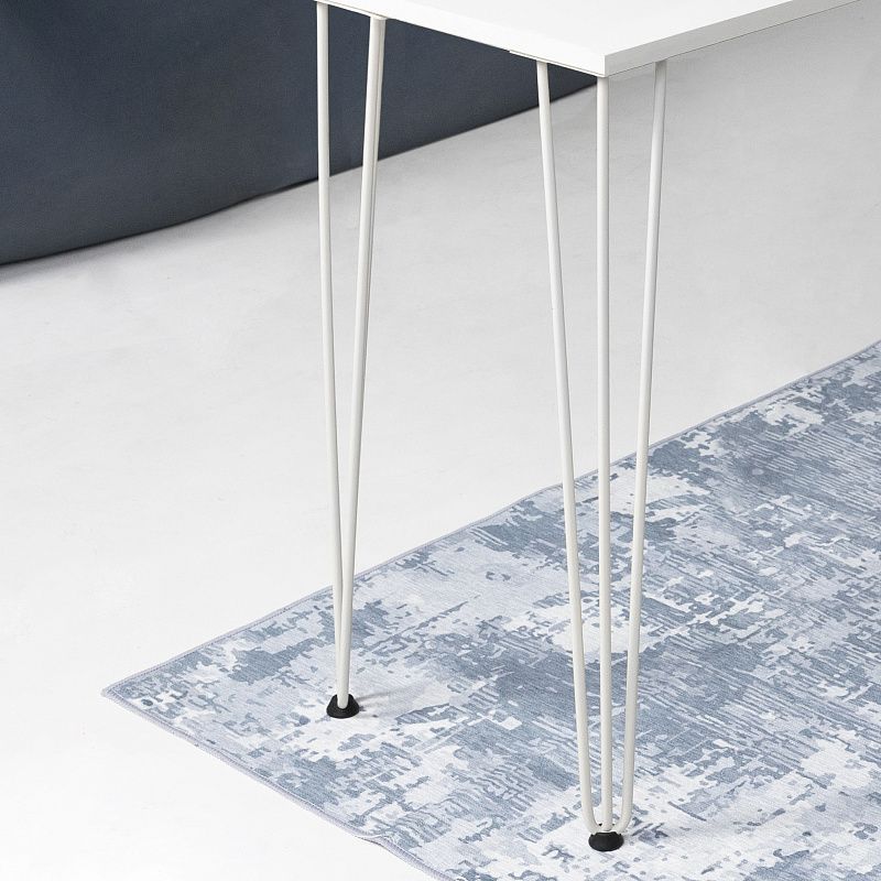 Опора меб. FLASH h715, белый AKS 73288