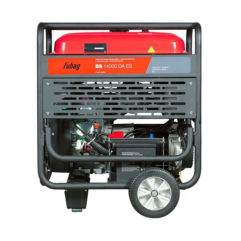 Генератор бензиновый BS 14000 DA ES с электростартером и коннектором автоматики Fubag 641056