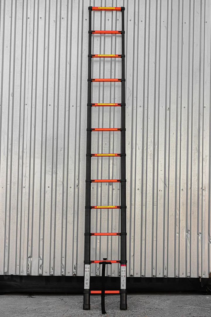 Лестница телескопическая алюм. бытовая 3.5м, 12 ступ. ISMA ISMA-UP350