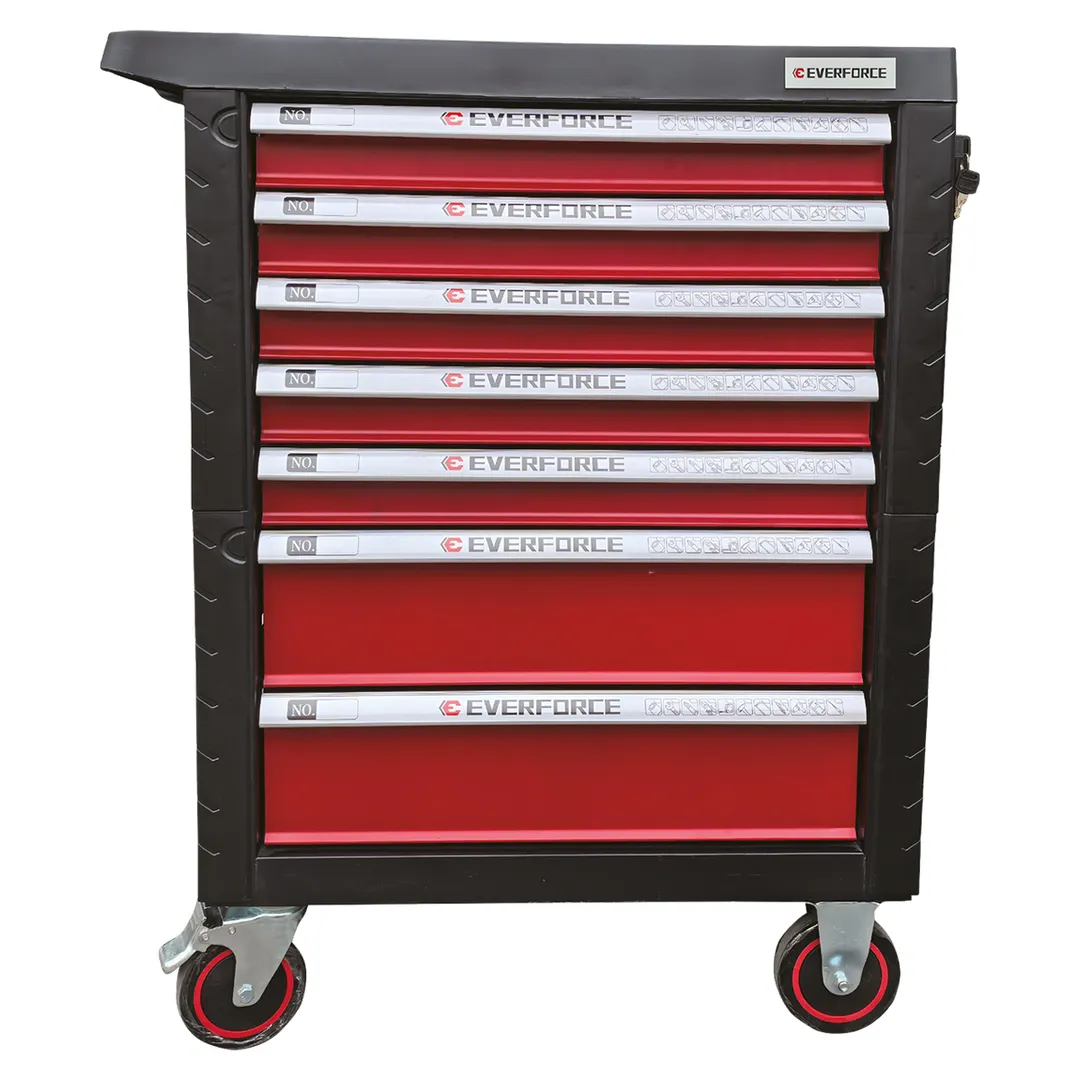 Набор инструментов 181 пр в тележке 7 полок EVERFORCE EF-55304