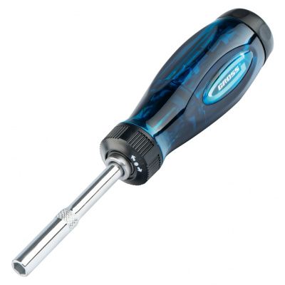 Отвертка реверсивная с удлинителем 12 пр. Gross 11603