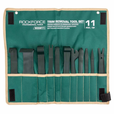 Набор инструментов демонтажа внутренней обшивки салона 11 пр RockForce RF-905M11