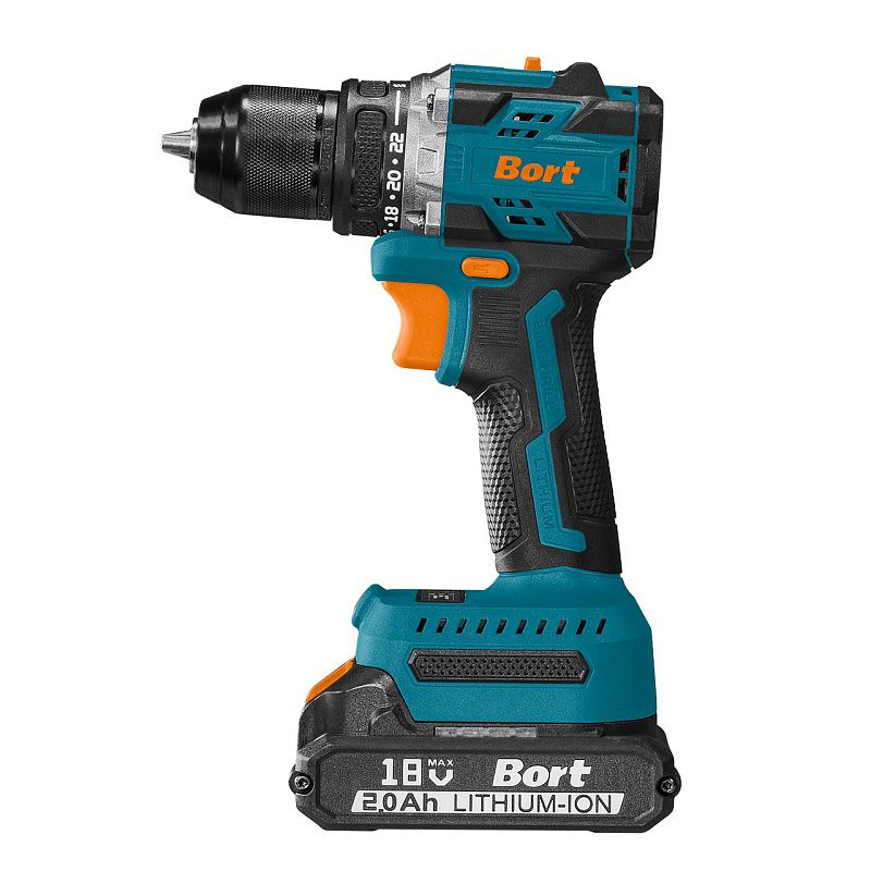 Дрель-шуруповерт аккумуляторная BAB-21-BLK BORT 93413526