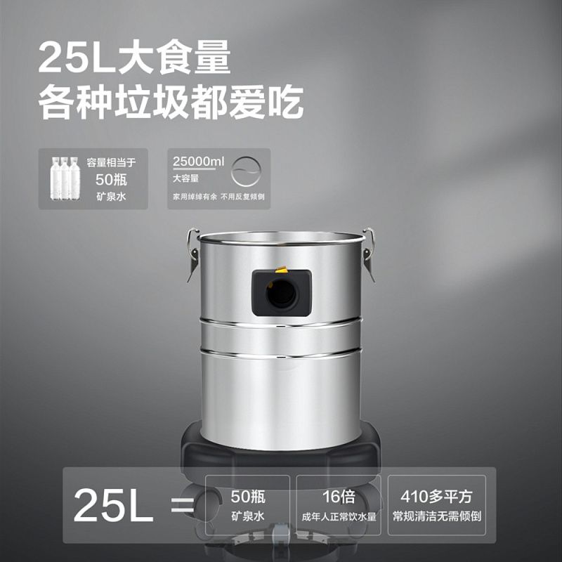 Пылесос сетевой Deli YS DL881835, 1400, 21 кПа, 35 л, черный