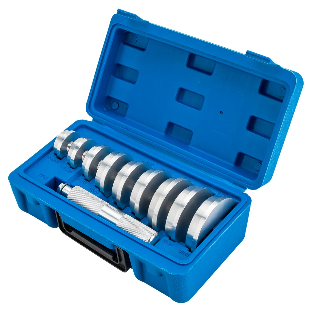 Набор оправок металлических для выпрессовки и запрессовки подшипников, втулок и сальников Forsage F-66603