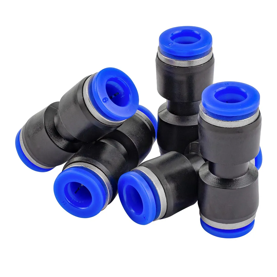 Фитинг для пластиковых трубок 6x6 мм, 5 шт Forsage F-SPU06K