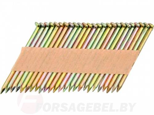 Гвозди для пневмопистолета 34град 90 мм d3 мм 500 шт. Yato YT-0937