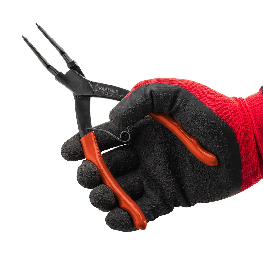 Съемник внутренних стопорных колец изогнутый 200 мм Partner PA-9U0102