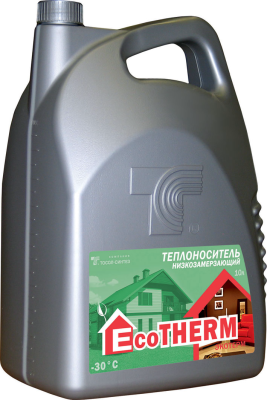 Теплоноситель "Экотерм" (-30C), в п/э кан. 10кг EcoTHERM 430212003