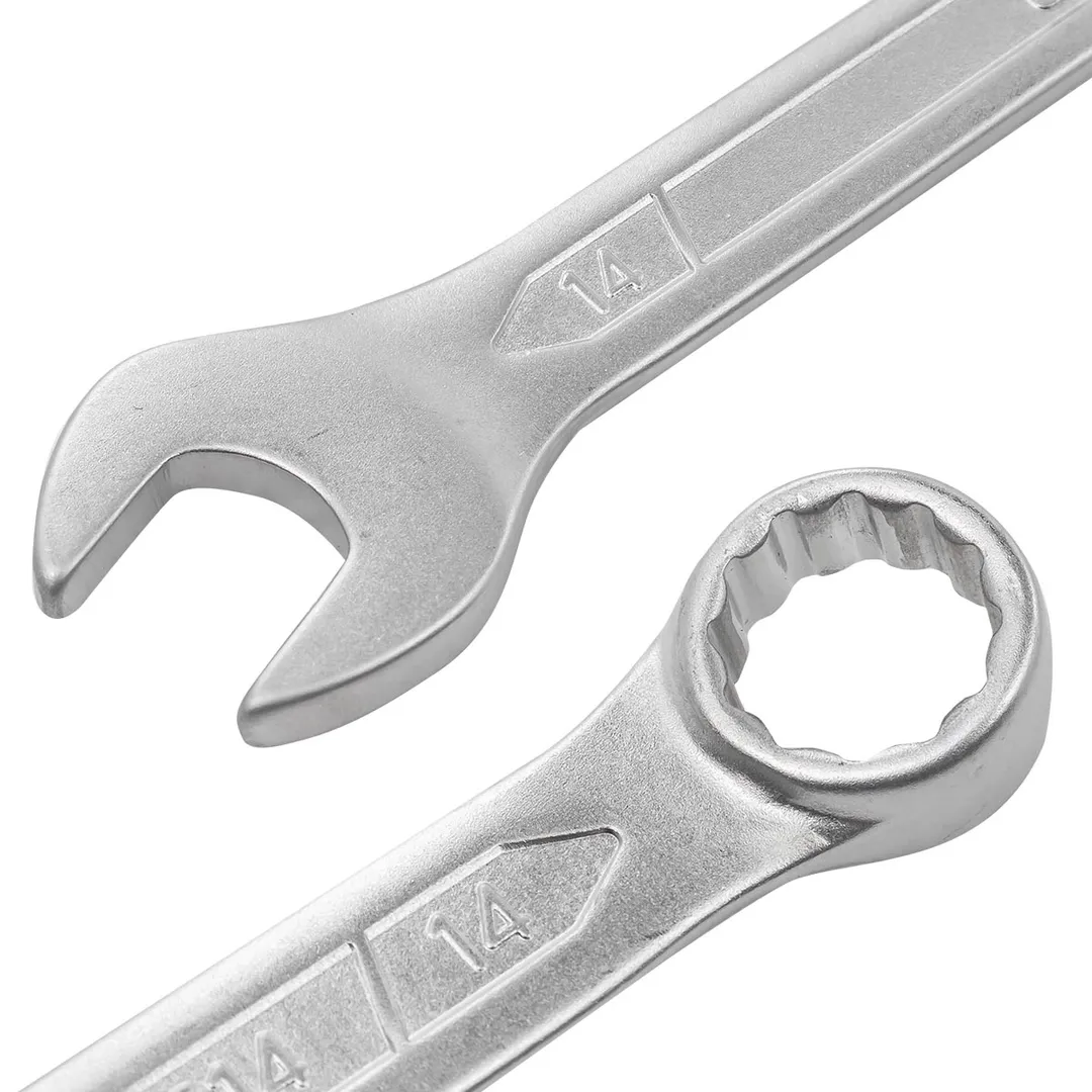 Набор комбинированных ключей 12 пр., 8, 10-17, 19, 22, 24 мм JCB JCB-5121P