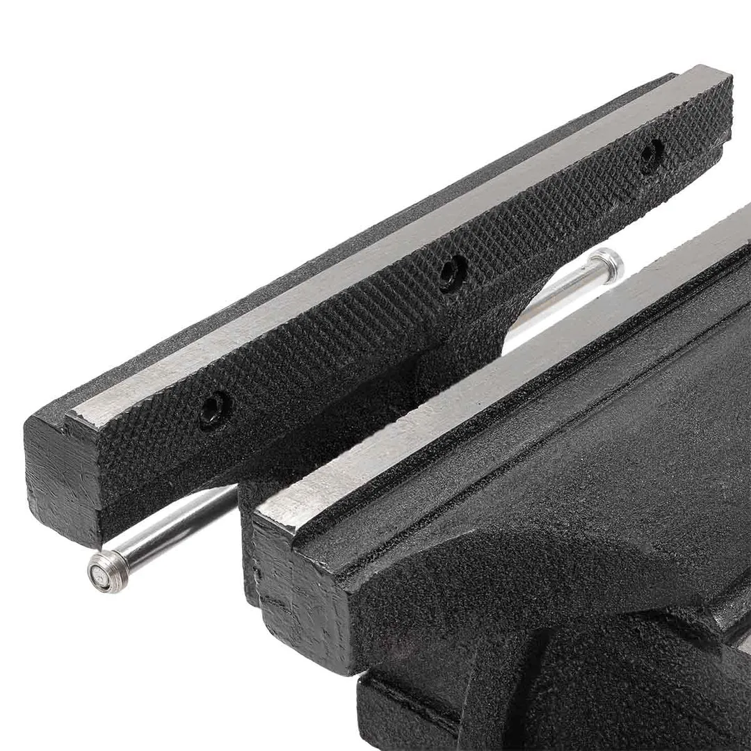 Тиски стальные поворотные с наковальней 10'', 250 мм FORSTIME FT-6540110