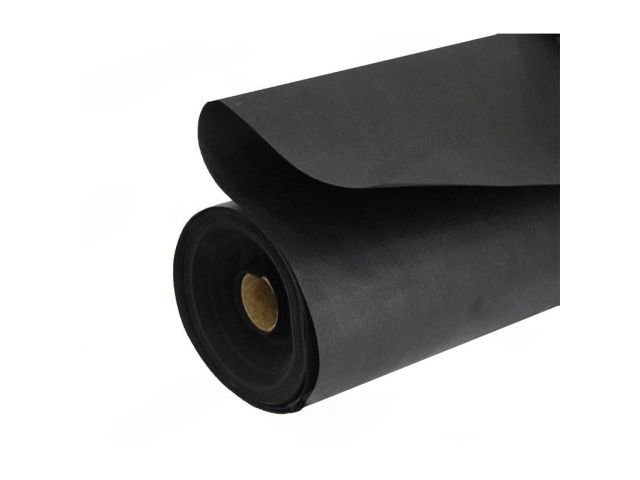 Геотекстиль №100 черный, рулон 1.6мх25м.п. АГРОСЕТКА-ЮГ 4810992093395