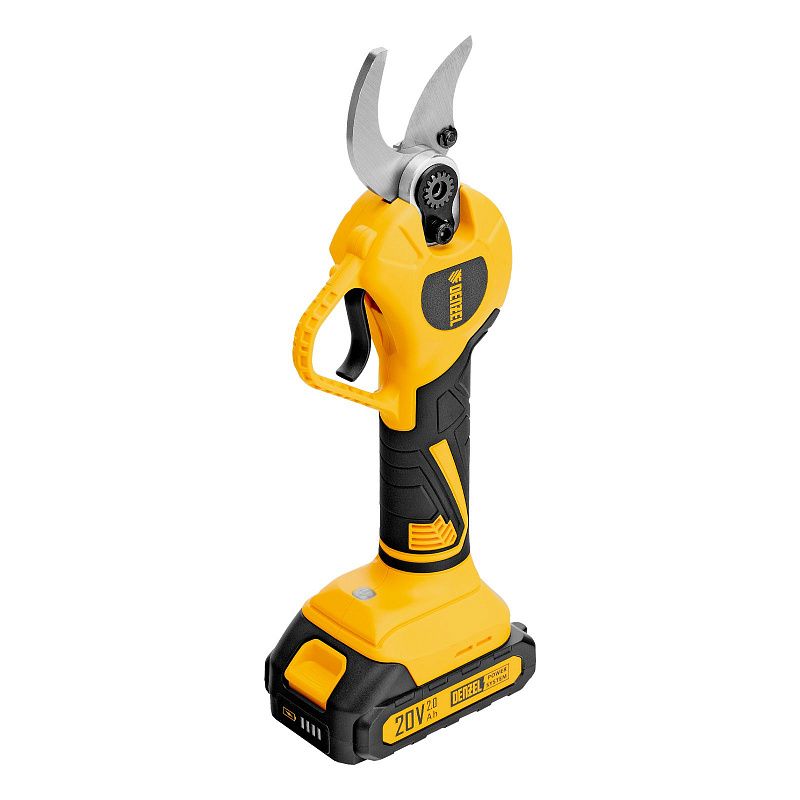 Секатор аккумуляторный, бесщет., CP-30BL, Li-Ion, 20 В, лезвия SK5 Denzel 59434