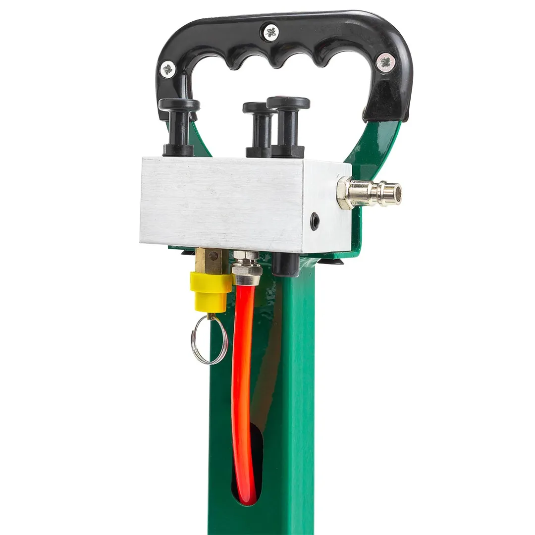 Домкрат подкатной пневматический 6 т, 150-400 мм, Ø-300 мм RockForce RF-TRA1823