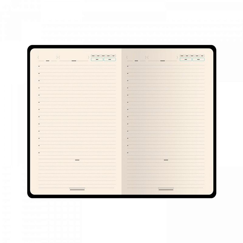 Ежедневник недатированный "Bridge", А5, 272 страницы, синий