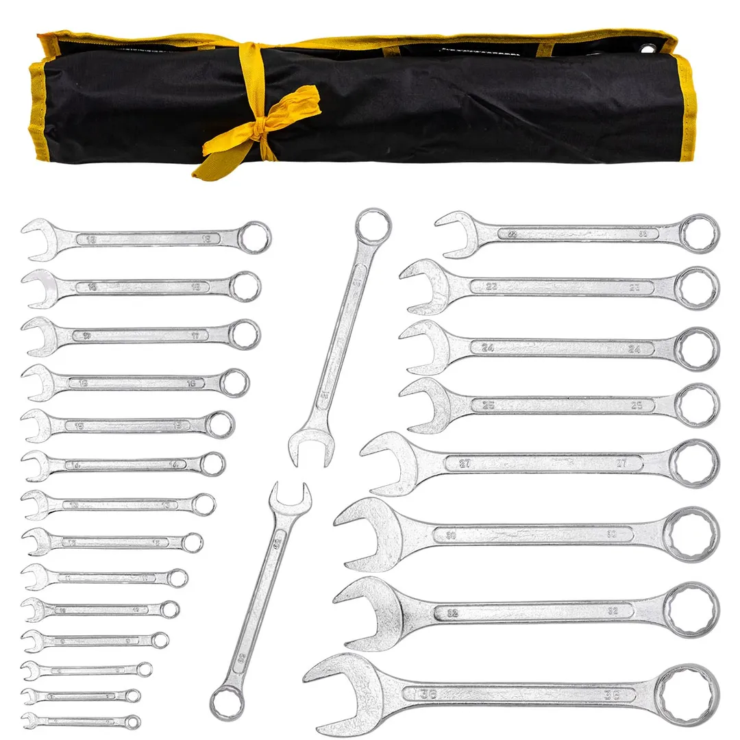 Набор ключей комбинированных 3-36 мм 25 пр WMC TOOLS WMC-5261P36