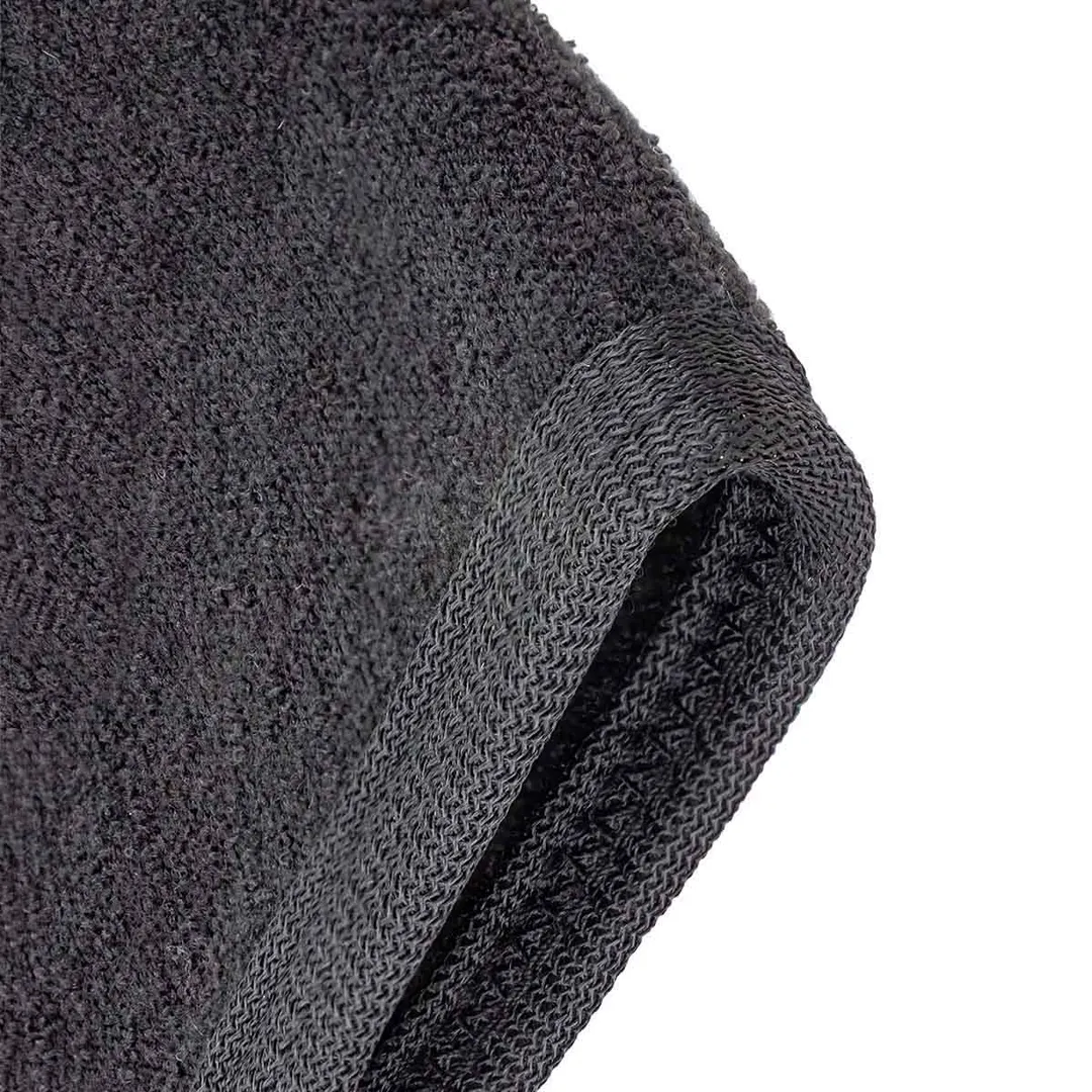 Повязка на голову на липучке, черная La and Te beaute gumblack1