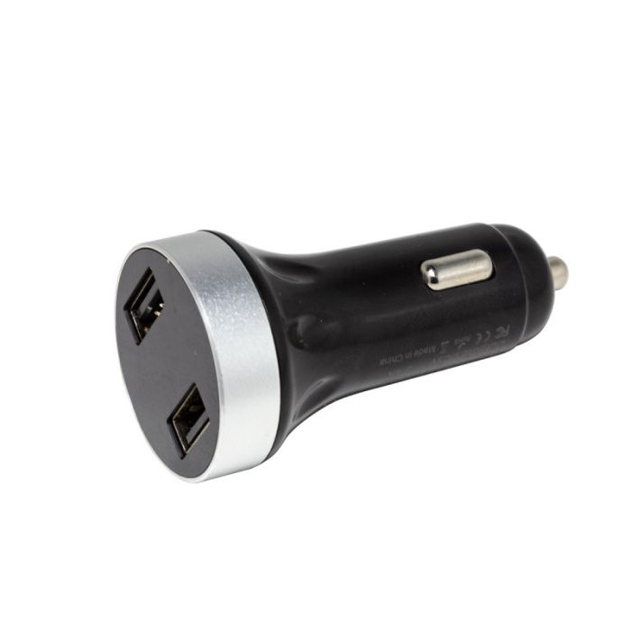 Автомобильное зарядное устройство C01B, 12V-24V, 2 USB 5V/ 3.1A, KING C01B
