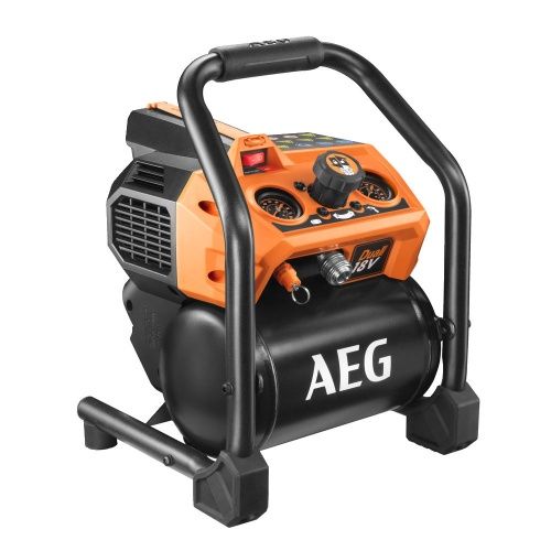 Компрессор безмасляный коаксиальный аккумуляторный AEG Powertools BK18-38BL-0 (без батареи)