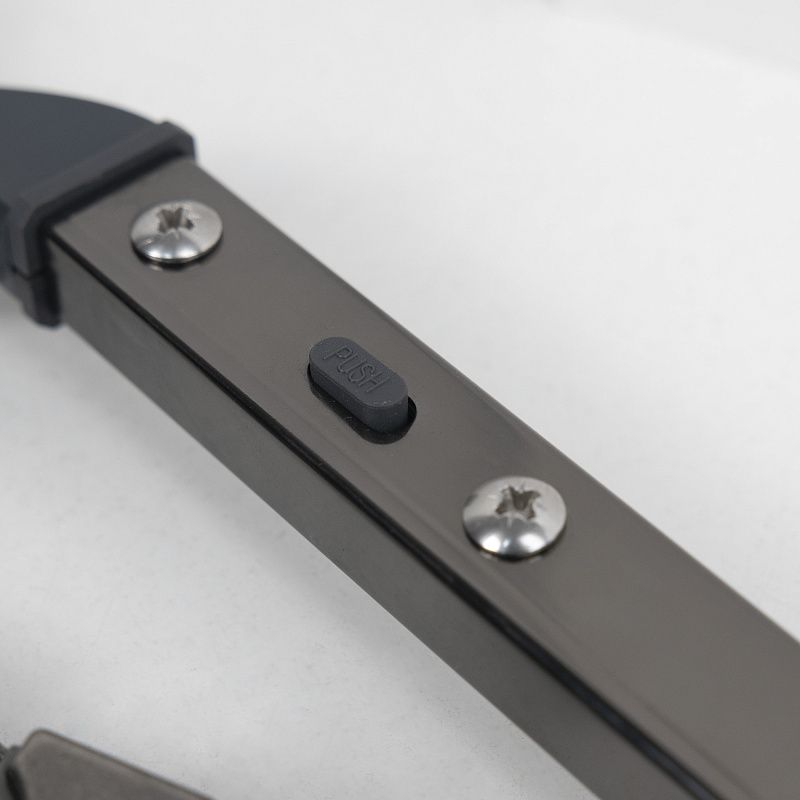 Подъемный механизм верхний H с доводчиком на две двери ZEVS графит PRIME by AKS 94411