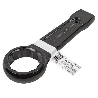 Ключ накидной ударный односторонний 75 мм, L-320 мм, RockForce RF-79375