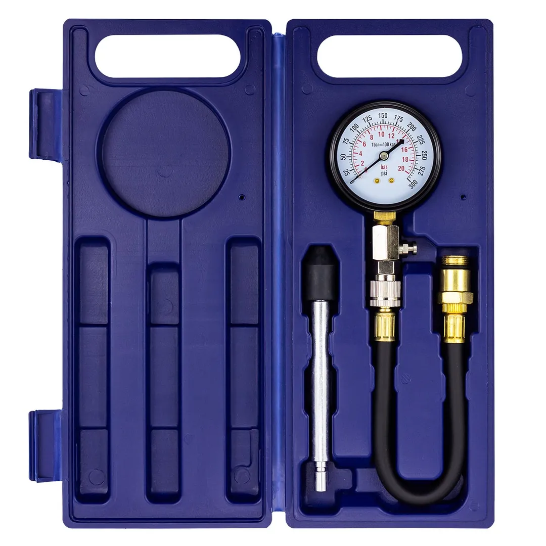 Индикатор компрессии бензинового двигателя Profi 3 пр. 0-21Bar, М14, М19 YATAFORCE YF-903G7