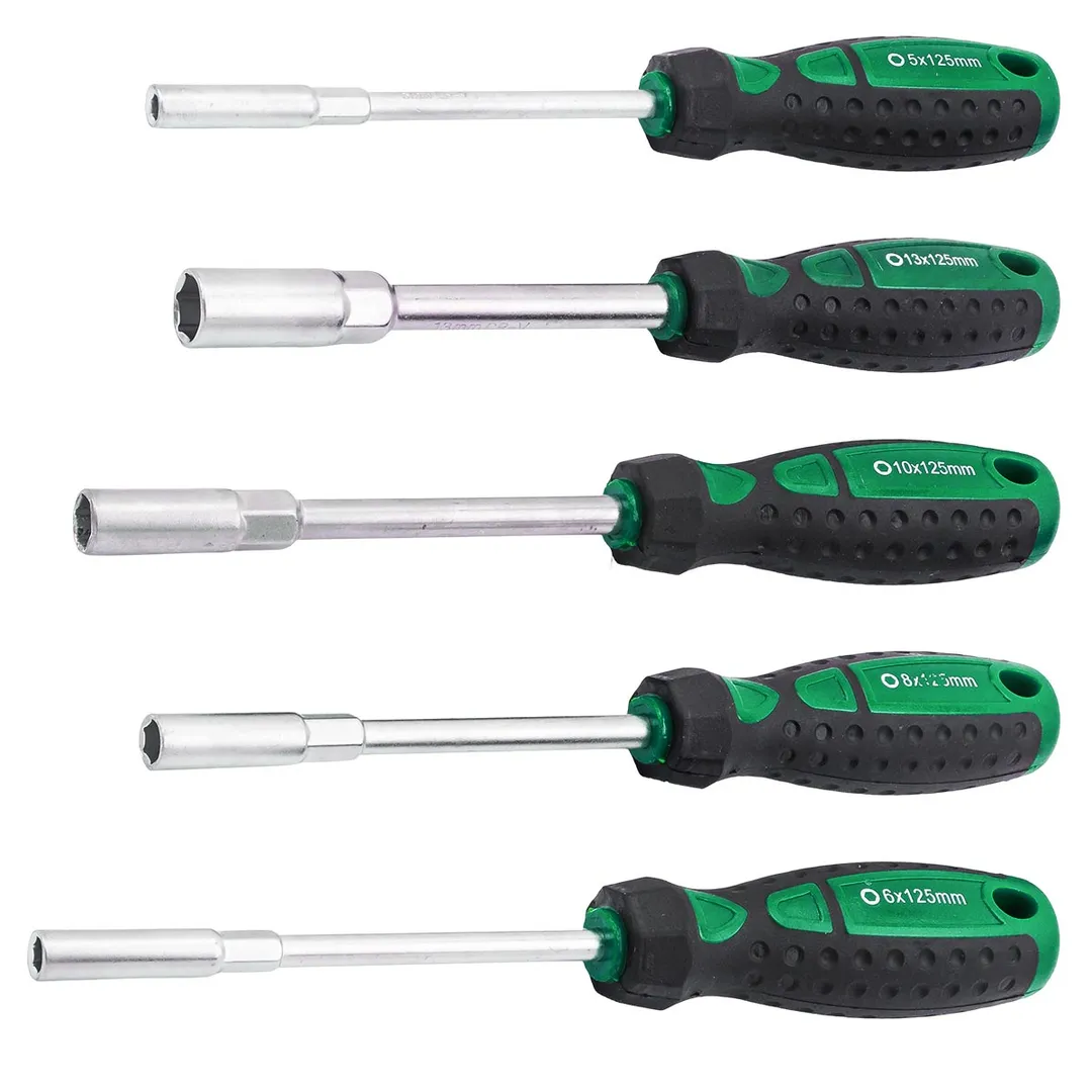 Набор торцевых 6-гранных ключей 5-13 мм 5 пр RockForce RF-7005G