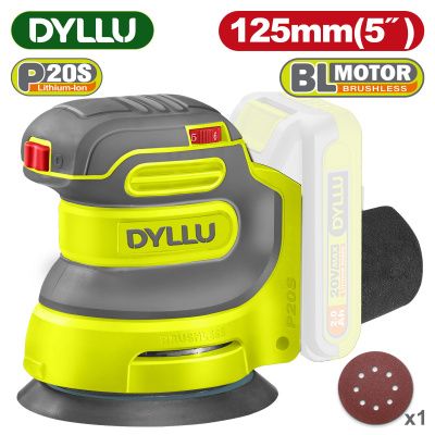 Эксцентриковая шлифмашина аккумуляторная DYLLU DTRAP5030