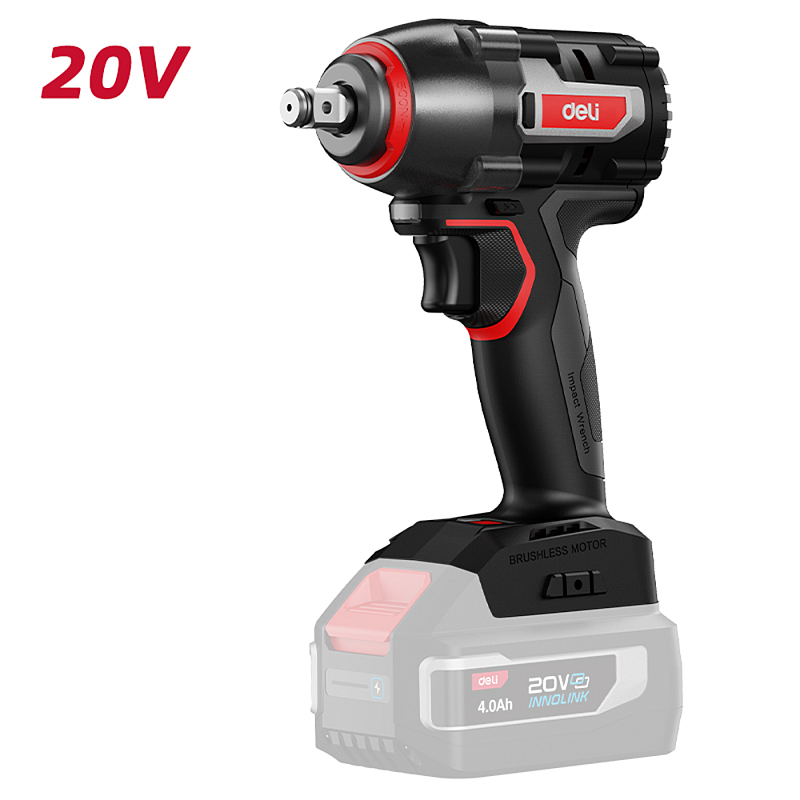Аккумуляторный винтоверт Deli RS DE231Z, 20 В, 500 Нм, без АКБ и З/У, коробка
