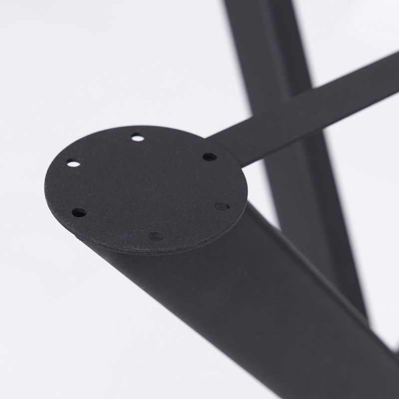 Подстолье WARG h716 под прямоугольную столешницу, черный муар AKS 123764