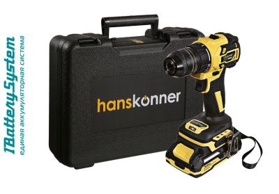 Шуруповерт  Hanskonner HCD2065C