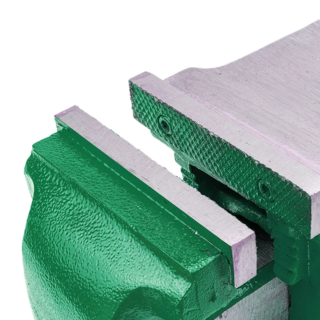 Тиски стальные с наковальней 100 мм RockForce RF-6540104W