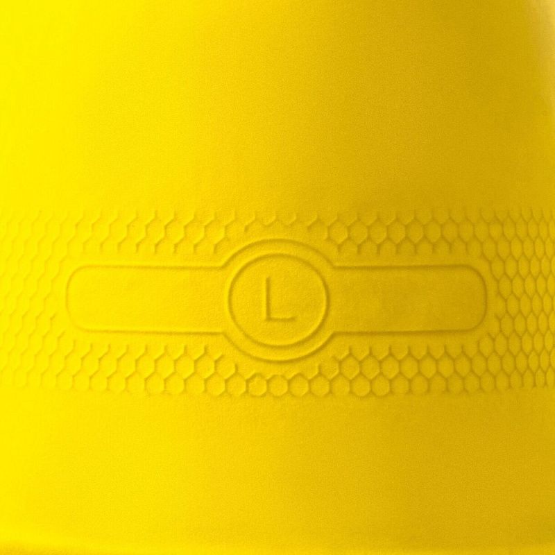 Перчатки латексные HQ Profiline, р-р M, с х/б покрытием, желтый