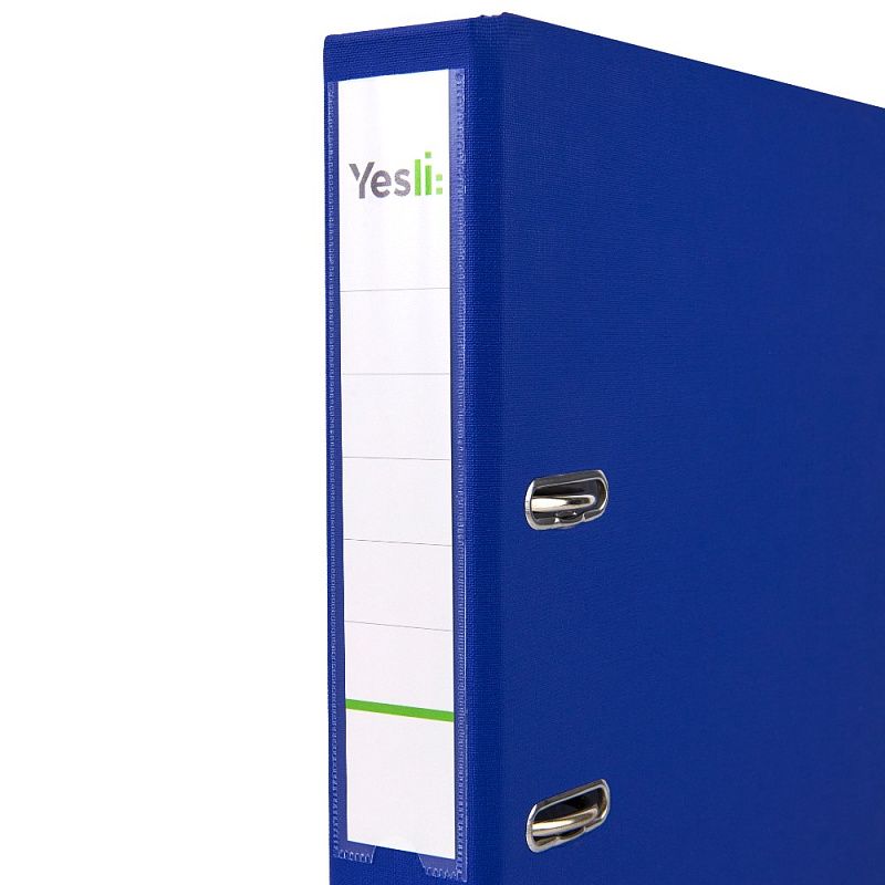 Папка-регистратор "Yesli:", А4, 50 мм, ПВХ, синий