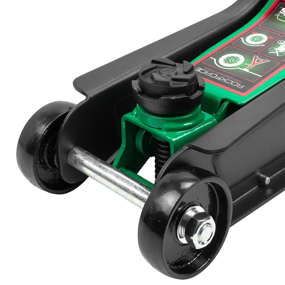 Домкрат подкатной гидравлический 2.5 т, 90-400 мм, в кейсе RockForce RF-T830031BS(DS)