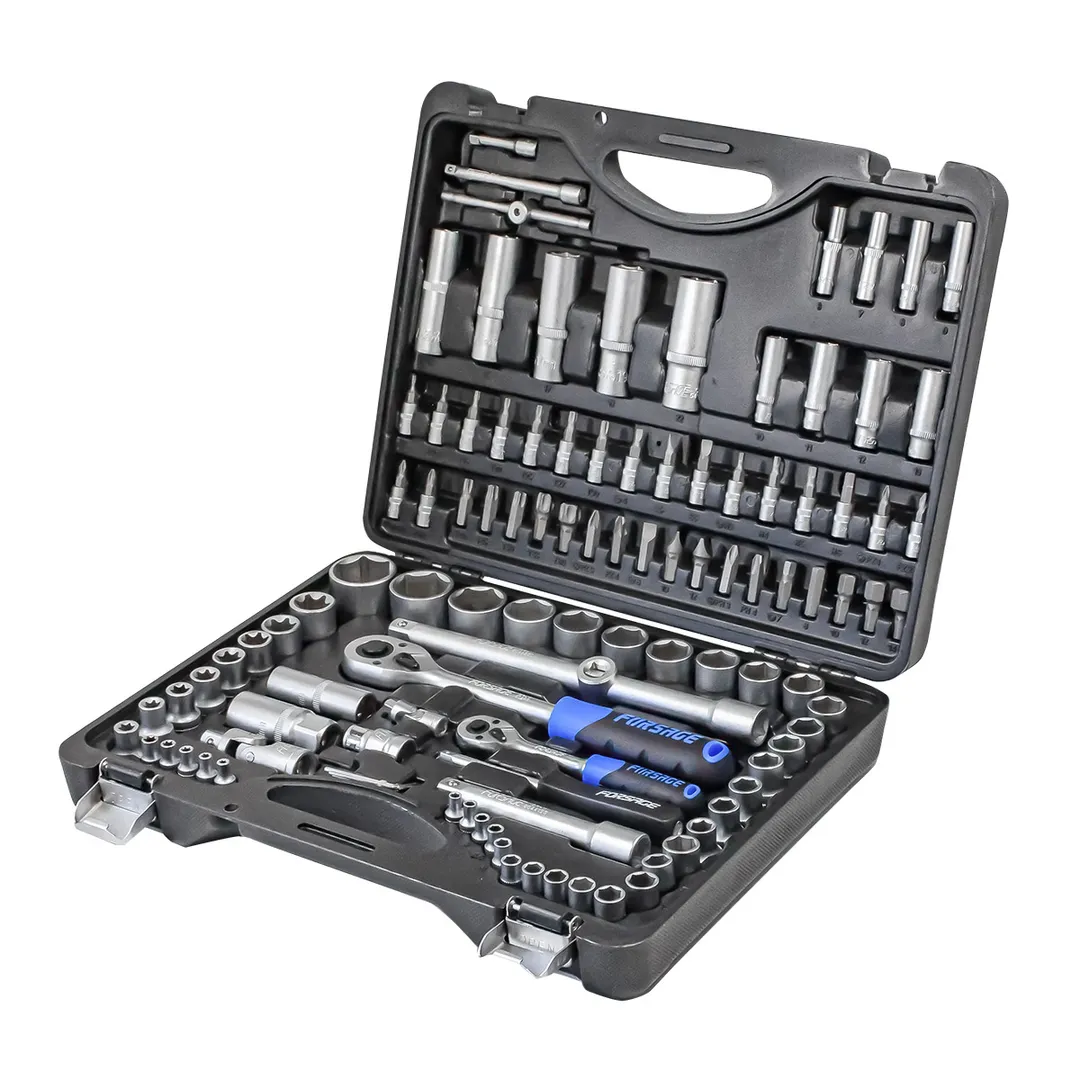 Набор инструмента 108 пр.1/4''&1/2'' 6-гр. Forsage F-41082-5EURO