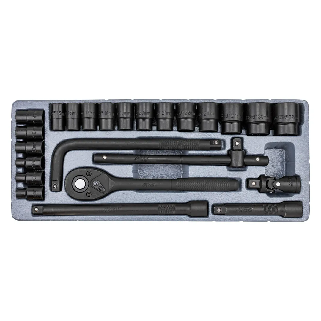 Набор ударных инструментов 24 пр 1/2'' 6-гр JBC JBC-4245B-5MPB