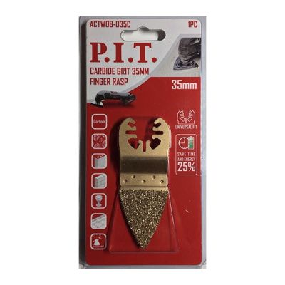 Карбидное полотно пальцевой формы 35мм PIT ACTW08-035C