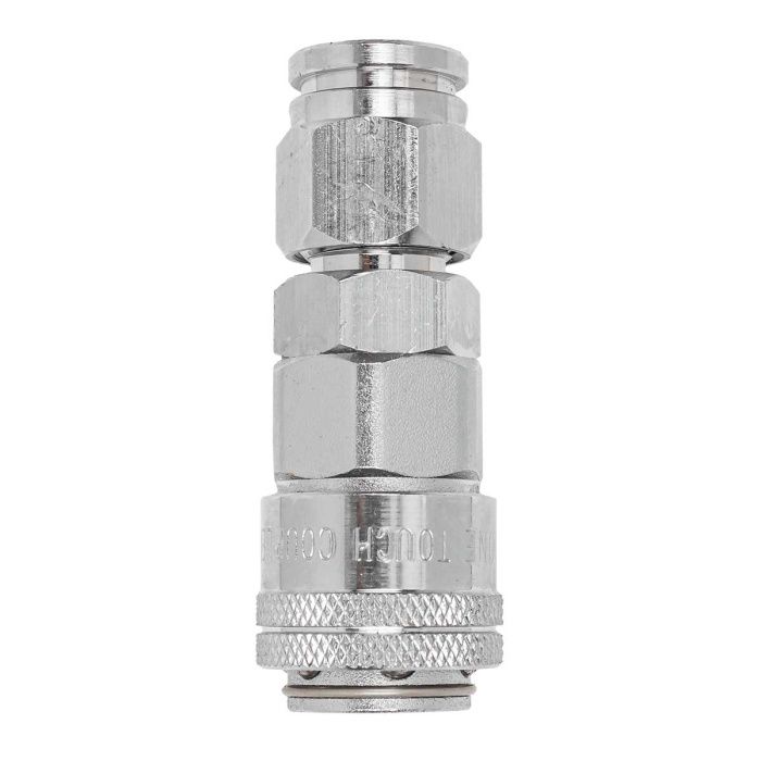 Быстроразъем "мама"-зажим под шланг 10х12 мм железо, тип USA Forsage F-40SPG