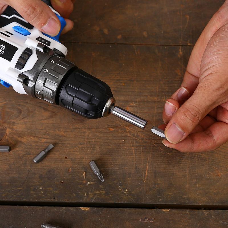 Дрель-шуруповерт аккумуляторная GCD12DU3 SNOW WHITE SET1 DEKO 063-4170