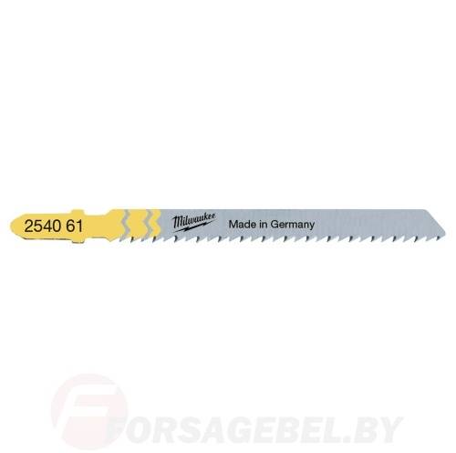 Пилка для лобзика T101DP 75 мм для точных, прямых резов Milwaukee 4932373080