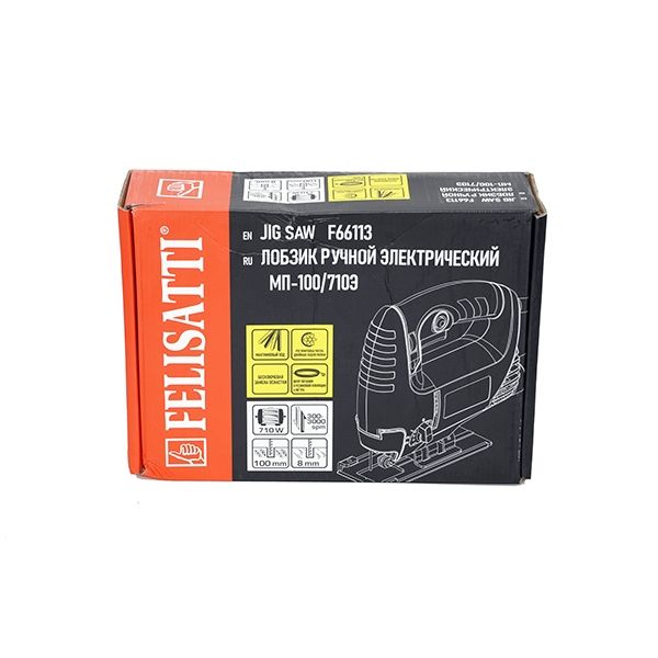 Лобзик 100/710, 710 Вт, макс. глубина реза в древесине 100 мм Felisatti FT6603 Felisatti