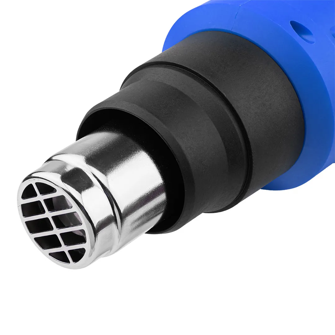 Фен промышленный электрический с насадками 2000Вт Forsage F-HG65-2000LCD