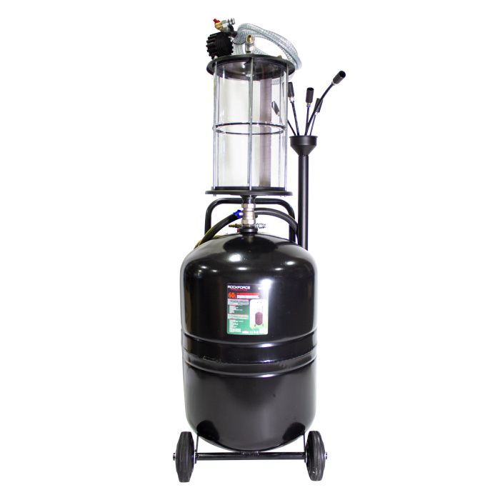 Установка пневматическая для удаления отработанного масла с индикатором заполнения 60 л RockForce RF-HC-2180