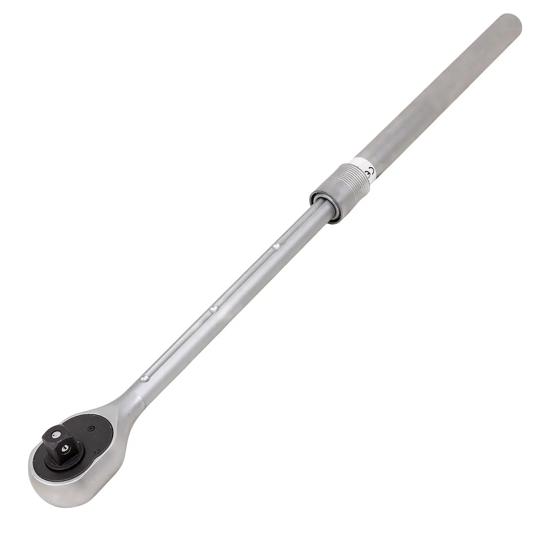 Трещотка реверсивная 3/4'' 24 зуб., L500-750 мм, телескопическая с рукояткой под усилитель RockForce RF-8026760W