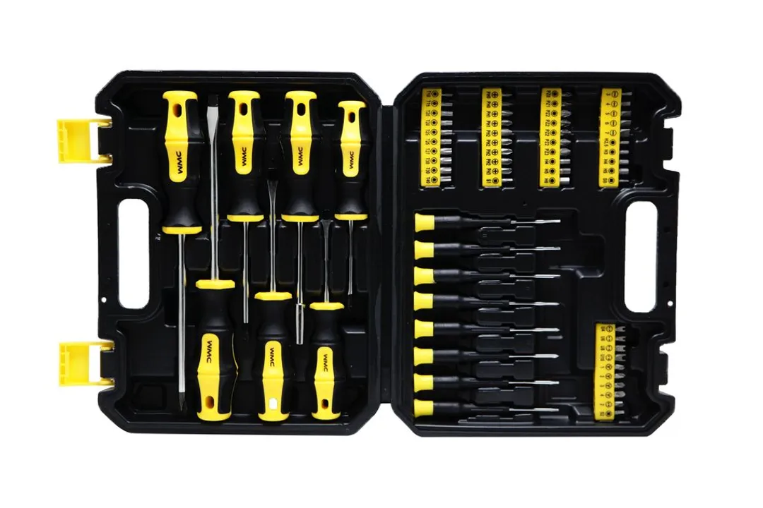 Набор отверток и бит 65 пр. WMC TOOLS WMC-1065
