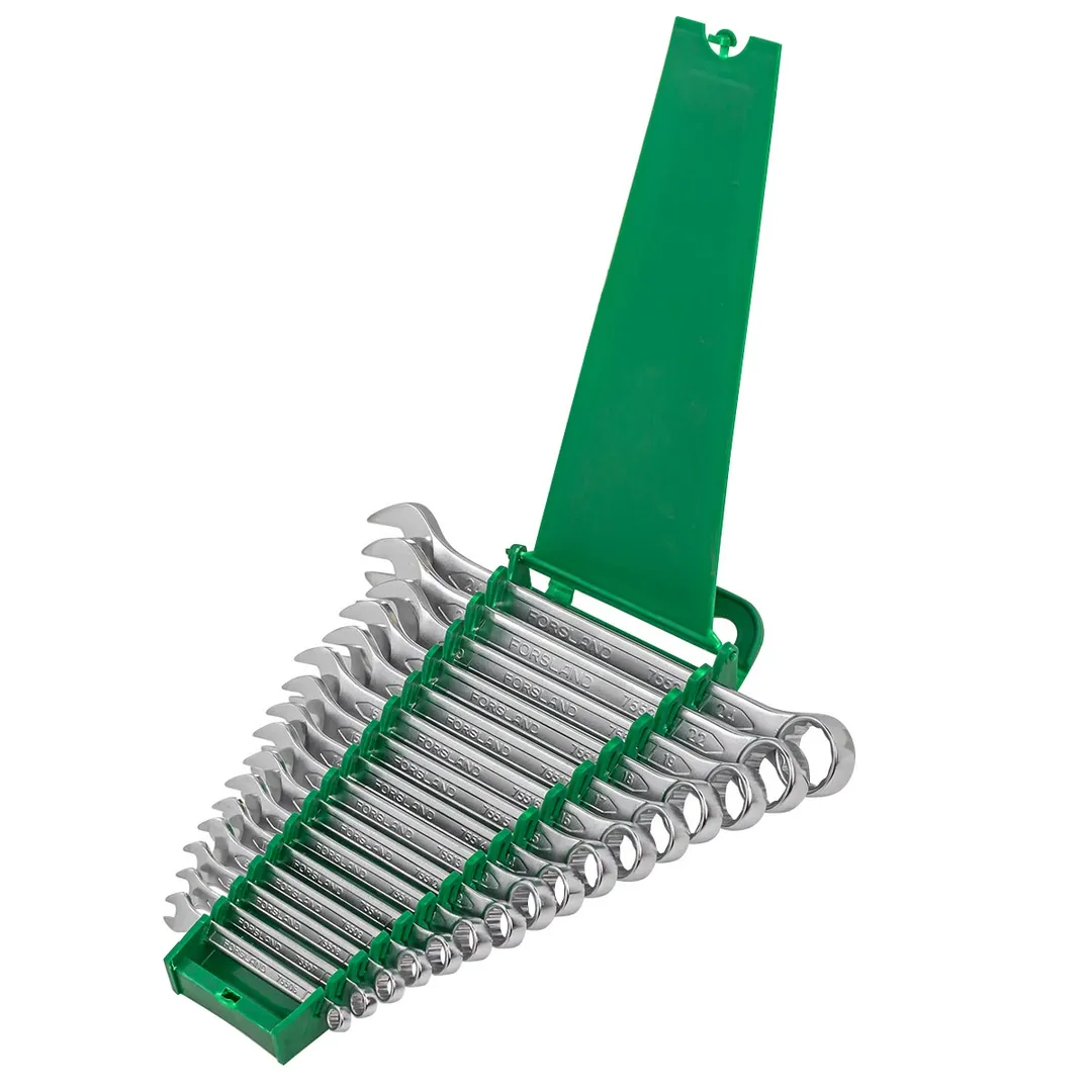 Набор комбинированных ключей 16 пр., 6-19, 22, 24 мм Forsland Forsland-5161MP