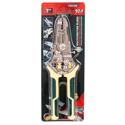Плоскогубцы многофункциональные 10 в 1 175 мм RockForce RF-6806N