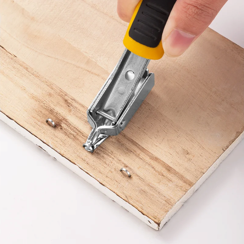 Набор механический степлер и скоборасшиватель Deli YS EDL238105, 3-в-1+ комплект скоб, кейс