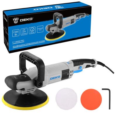Полировальная машина P-1300W PRO DEKO 084-1099